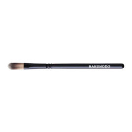Hakuhodo G538 Hand Crafted Makeup Concealer Brush Round and Flat from Kyoto