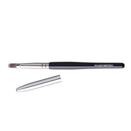Hakuhodo G516 Hand Crafted Makeup Concealer Brush Round and Flat from Kyoto
