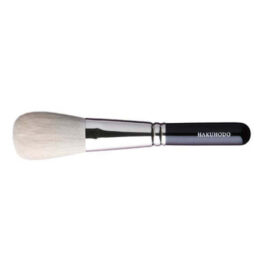 Hakuhodo J0302 Powder Brush Round & Flat Makeup Brush from Kyoto