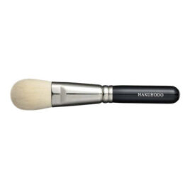 Hakuhodo I5519N Hand Crafted Makeup Blush Brush Round & Flat from Kyoto