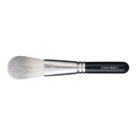 Hakuhodo I206 Hand Crafted Makeup Powder Brush Round & Flat from Kyoto