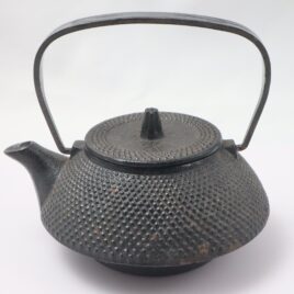 Vintage Japanese Nanbu Tekki Cast Ironware Teapot Enamel Coated (Not Kettle) B ***USED***
