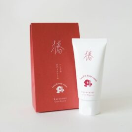 Kyoto Kazurasei Camellia Oil Hand and Body Cream 60g made in Japan