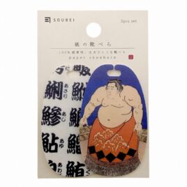 Japanese Sumo Wrestler Paper Shoehorn made of Reinforced Paper 2pcs set PSH-007