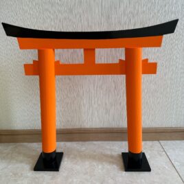 Fushimi Inari Shrine Large Wooden Torii Gate Vermillion Kyoto Japan 48cm 48cm