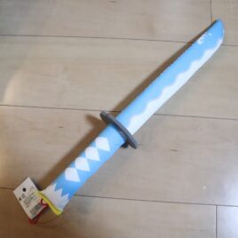 Japanese Traditional Soft Toy Katana Shinsengumi Sword with Odd Sound Blue