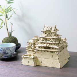 Wooden Art 3D Puzzle Japanese Himeji Castle ki-gu-mi 371pcs 185x167x160mm