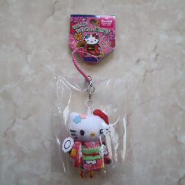 Hello Kitty Plush Strap Cute Kawaii Japanese Chirimen Crepe Kimono Cloth Kyoto G
