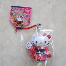 Hello Kitty Plush Strap Cute Kawaii Japanese Chirimen Crepe Kimono Cloth Kyoto A