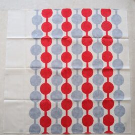 Japanese Furoshiki Red Dumpling Yumeji Takehisa Wrapping Cloth 90cm Cotton 100%