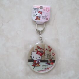 Hello Kitty Cute Kawaii Acrylic Japanese Maiko Dance Key Chain