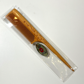 Japanese Real Tsuge Kushi Boxwood Hair Comb S Camellia Oil Impregnated Carving