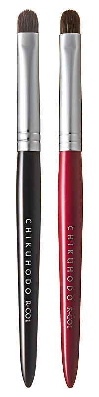 Chikuhodo R-CO1 Makeup Concealer Brush Raccoon Dog Hair from Kyoto Japan